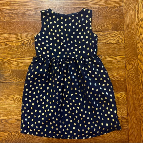 J Crew Crewcuts Fireworks Dress Size 4 - Picture 1 of 8